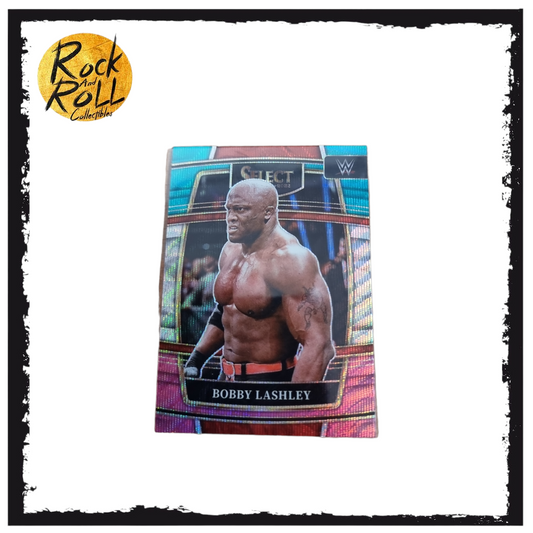 BOBBY LASHLEY Concourse Level Tri-Color Prizm 2022 Panini WWE Select #83