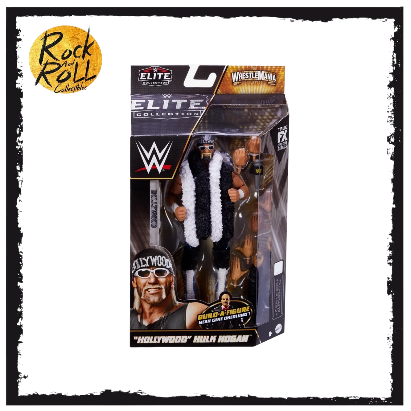 Damaged Packaging - HOLLYWOOD HULK HOGAN WWE WRESTLEMANIA 39 ELITE