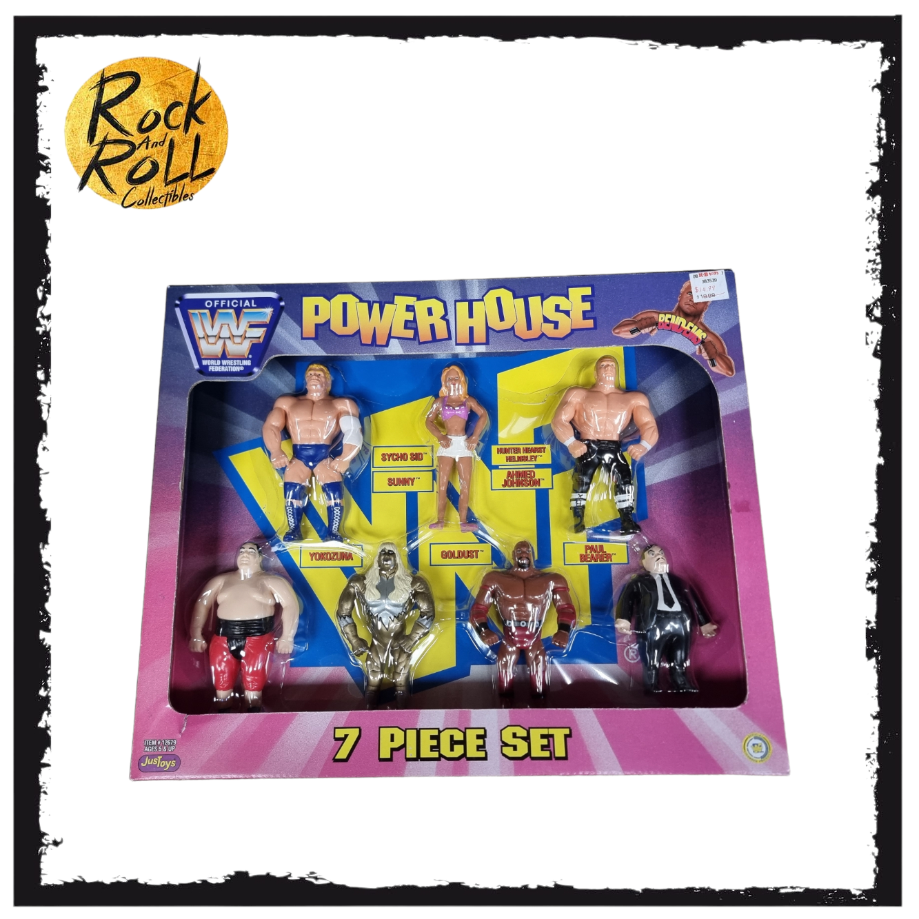 WWF Powerhouse Bend-Ems 7 Piece Set