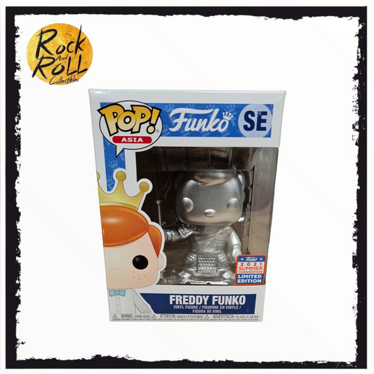 Freddy Funko Asia (Guan Yu - Silver) Funko Pop!  2021Summer Convention Shared