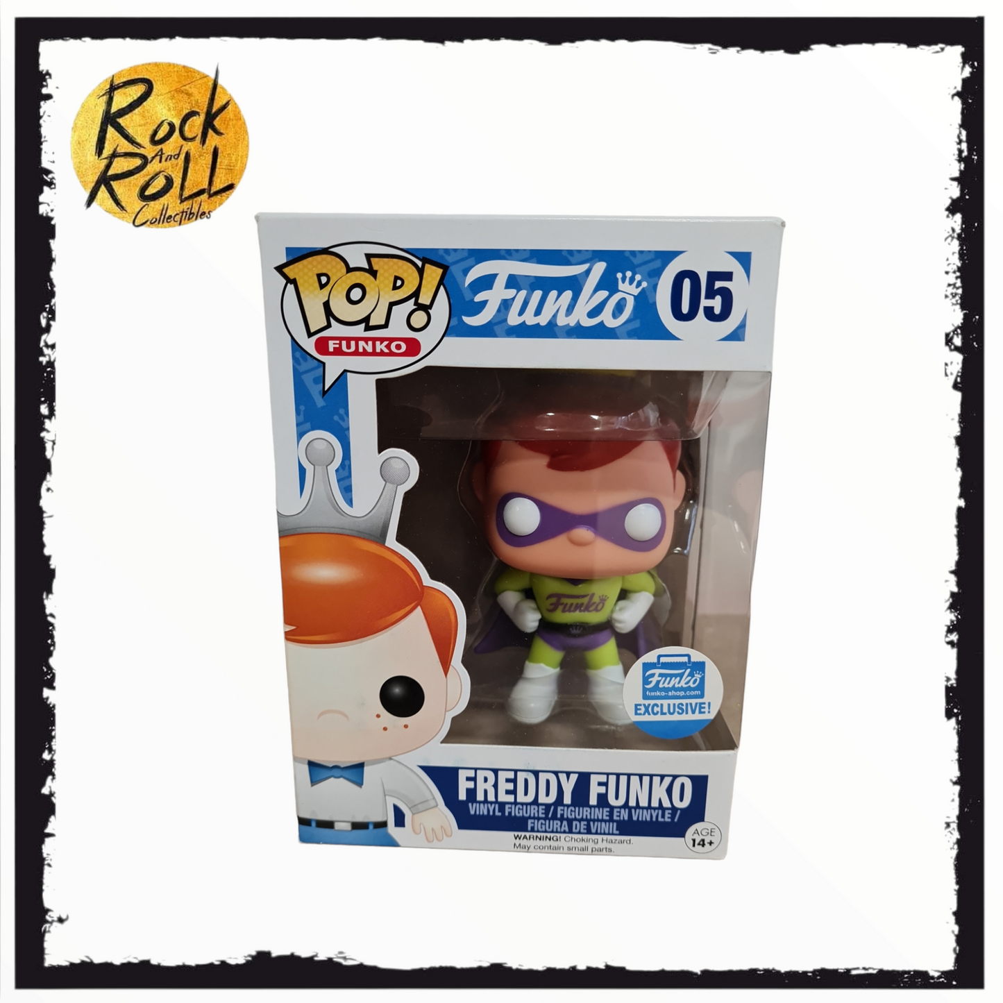Freddy Funko (Superhero) Funko Shop Exclusive Funko Pop! #05