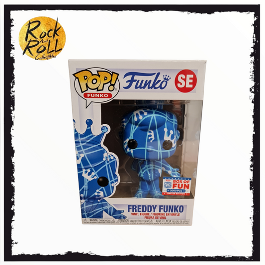 Freddy Funko - Box Of Fun Artist Series Blue Funko Pop! 2000pcs