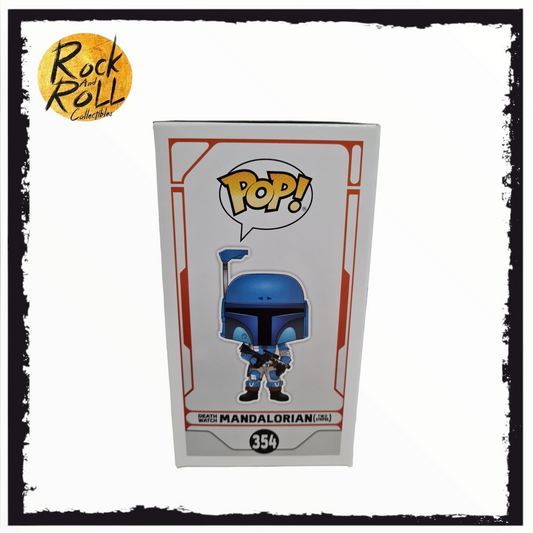 Star Wars The Mandalorian - Death Match Mandalorian (Two Stripes) Funko Pop! #352 Ganestop Exclusive