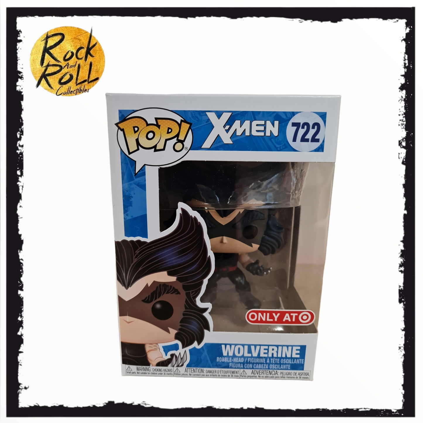 Marvel X-Men - Wolverine (Retro) Funko Pop! #722 Target Exclusive
