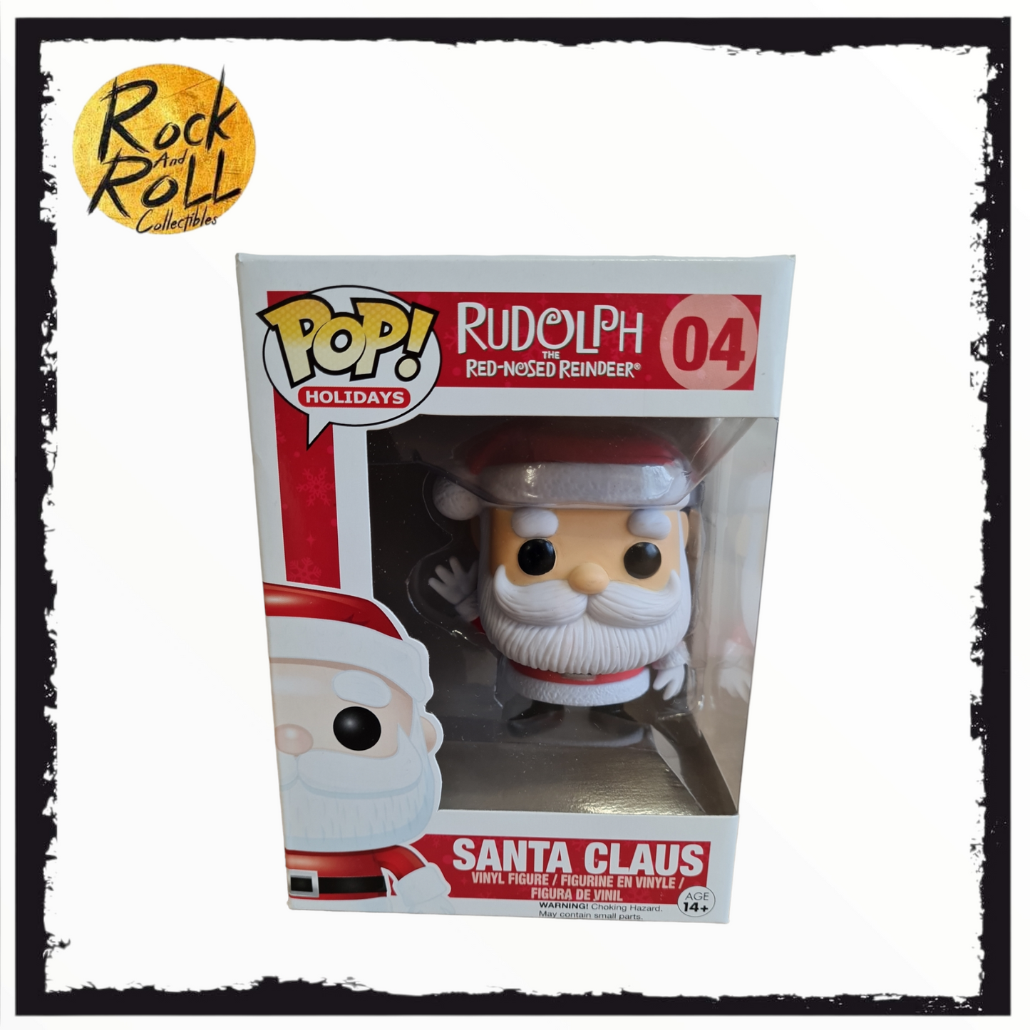 Rudolph The Red-Nosed Reindeer - Santa Claus Funko Pop! #04 Condition 7/10