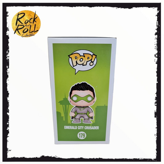 2017 ECCC Exclusive - Emerald City Crusader Glow Funko Pop! #179