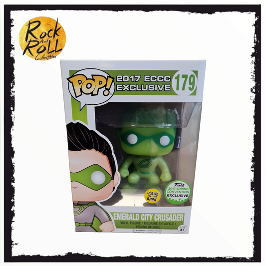 2017 ECCC Exclusive - Emerald City Crusader Glow Funko Pop! #179