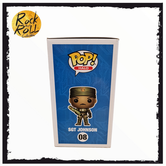 Halo - Sgt. Johnson Chase Funko Pop! #08 *Box Damage*