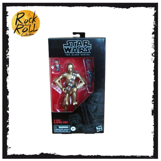 Star Wars Black Series C3PO AND Babu Frik