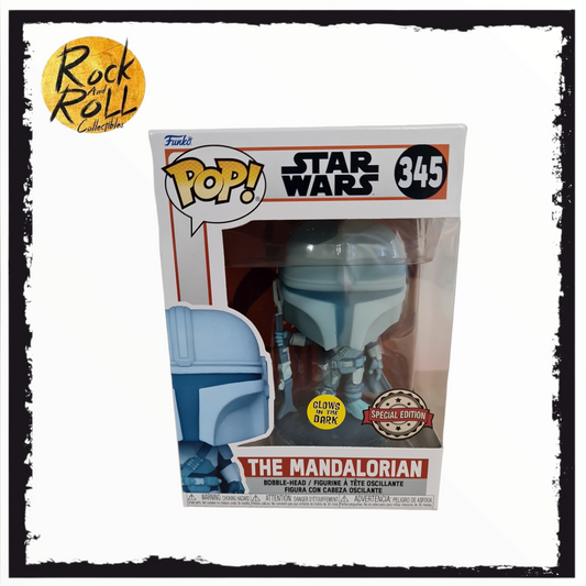 Star Wars - The Mandalorian Glow In The Dark Funko Pop! #345 Special Edition