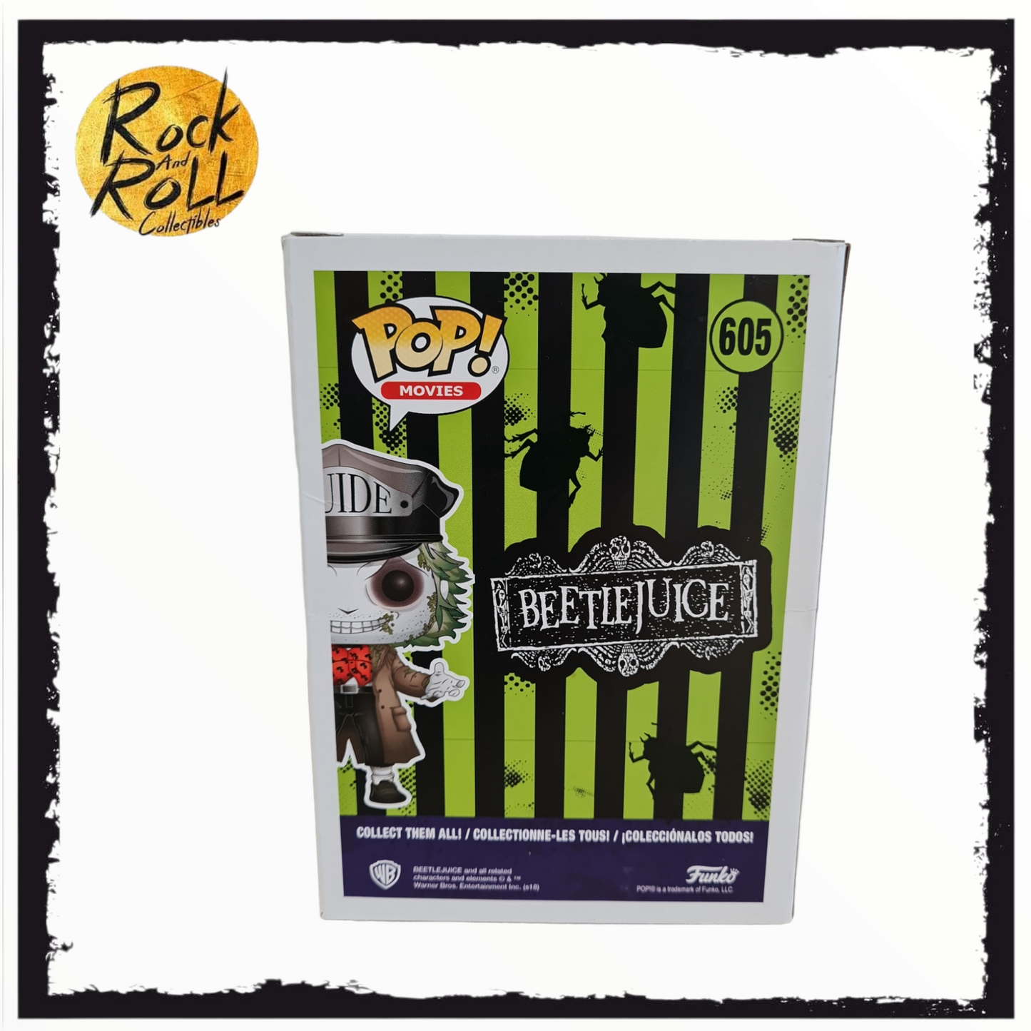 BeetleJuice Funko Pop! GITD #605 Special Edition Condition 8/10
