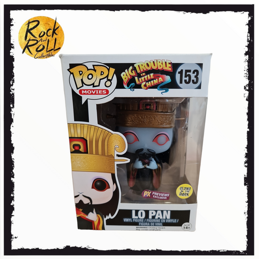 Big Trouble In Little China - Lo Pan (Glow) Funko Pop! #153 *Box Damage*