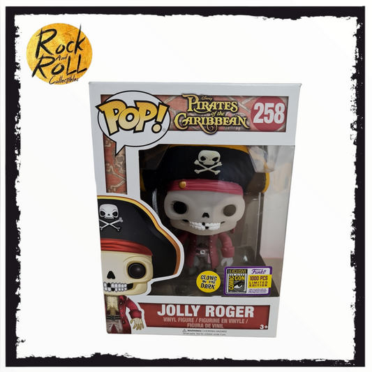 Pirates of the Caribbean - Jolly Rodger Glow In The Dark Funko Pop! #258 1000pcs LE