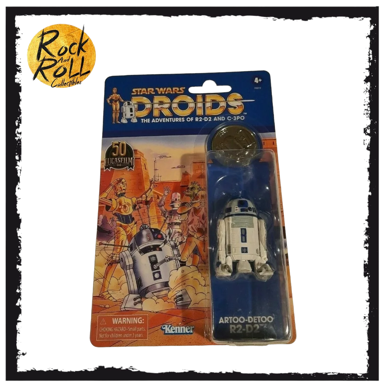 STAR WARS DROIDS R2-D2 50TH ANNIVERSARY VINTAGE COLLECTION KENNER FIGURE