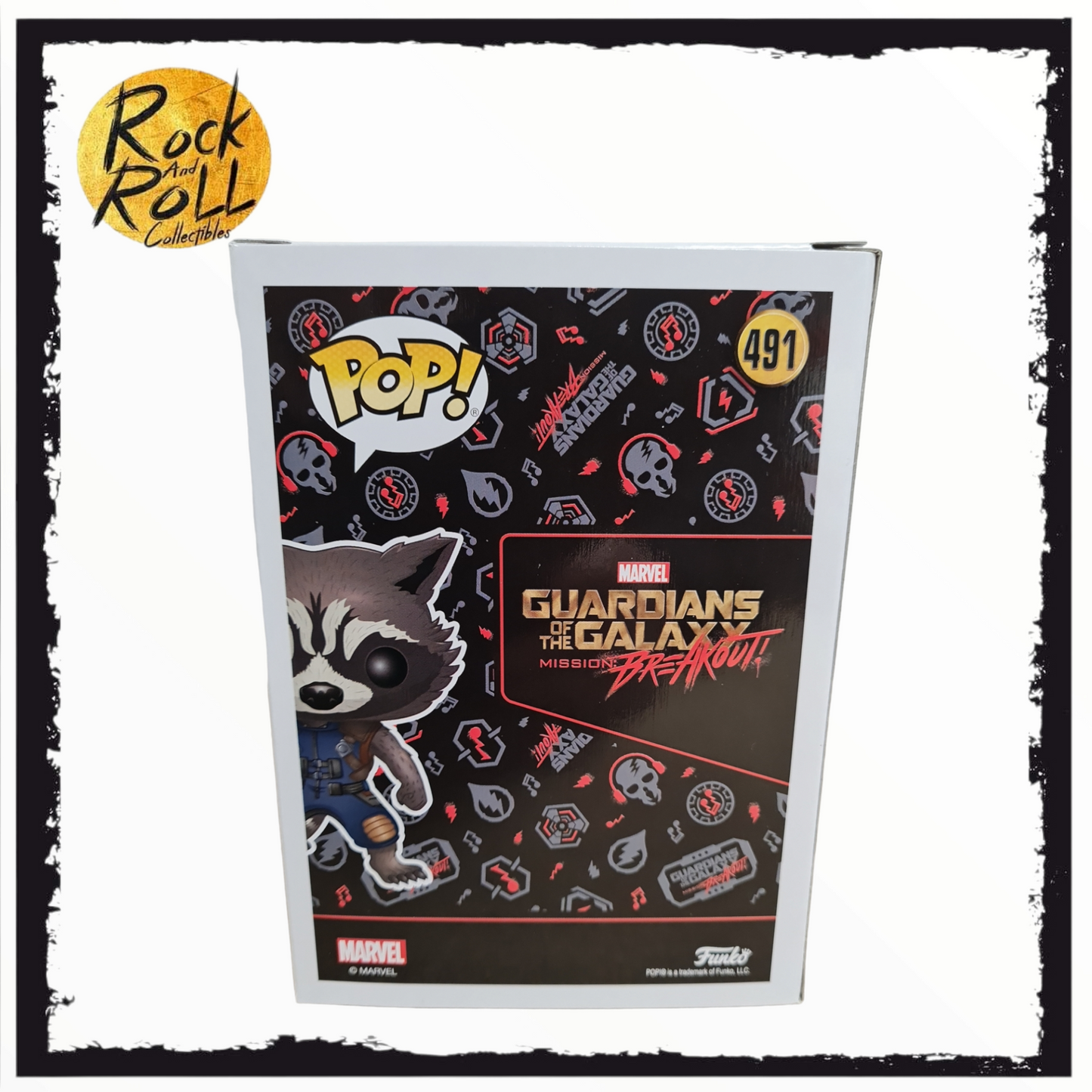 Guardians of the Galaxy - Rocket w/Walkman Funko Pop! #491 Disney Parks Exclusive