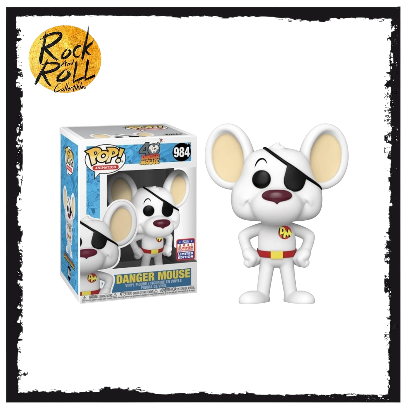 #984 Danger Mouse - 2021 Con Funko POP