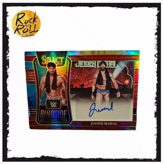 WWE Select Ringside Signatures - Jinder Mahal (Tie-Die) #RA-JMH 17/25