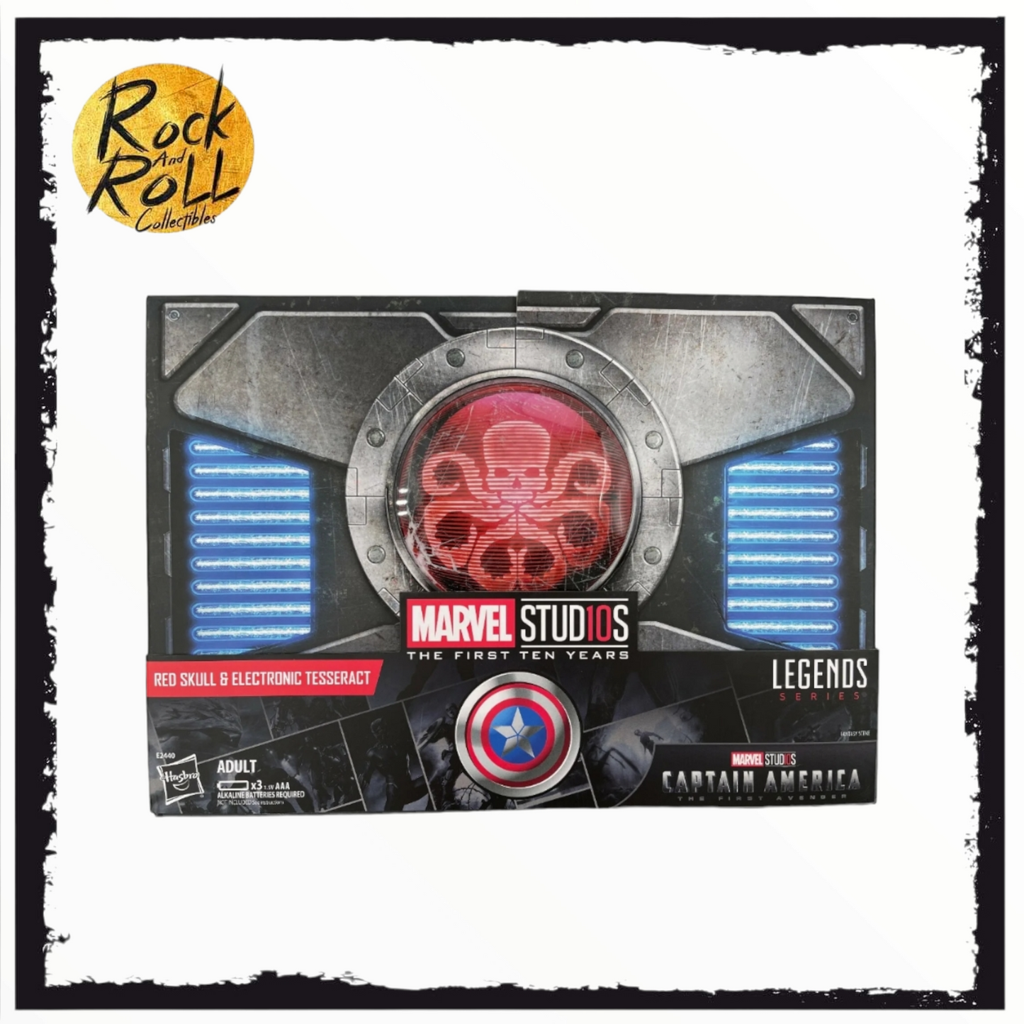 Marvel Legends Red Skull & Electronic Tesseract Hasbro SDCC Exclusive 2018