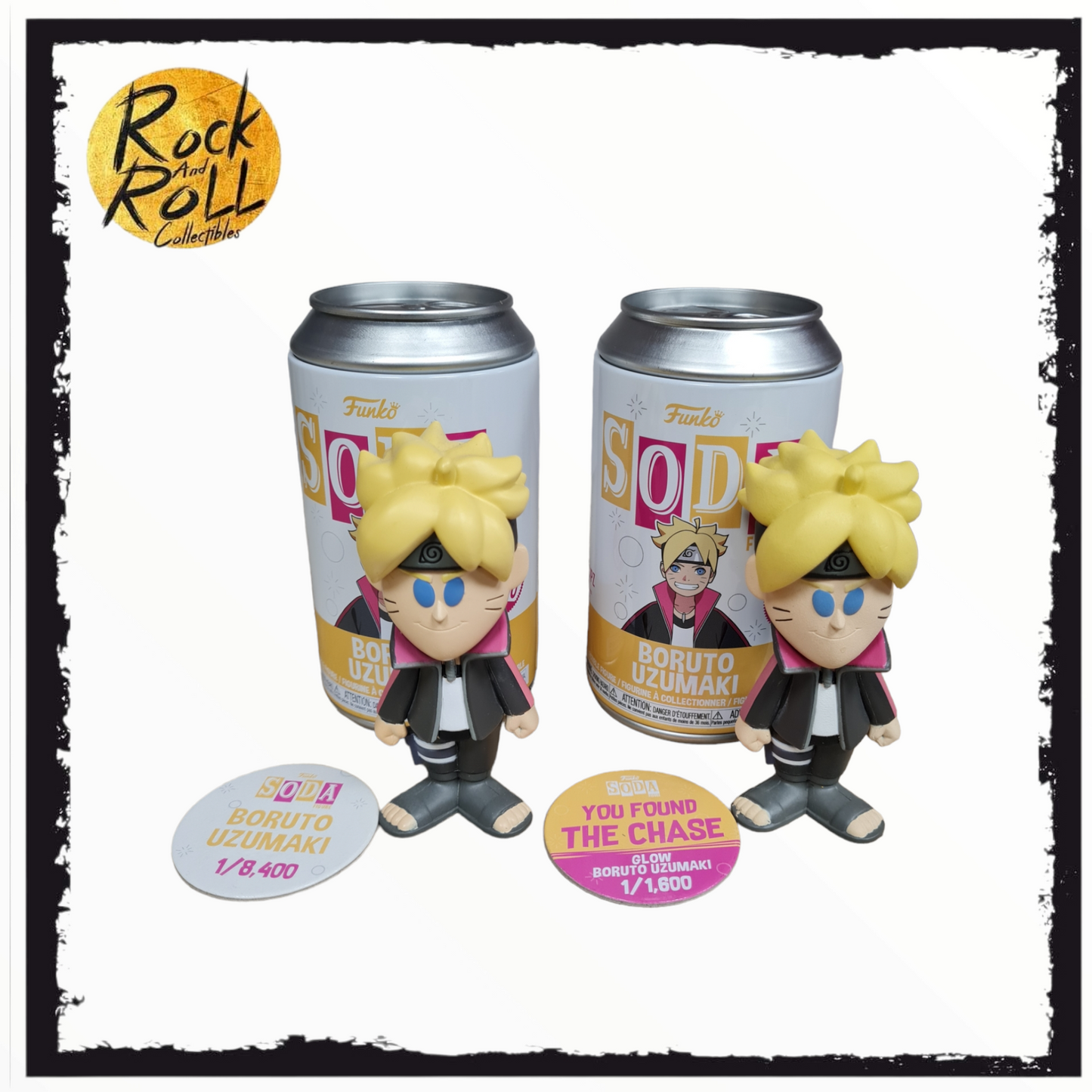 Funko Vinyl Soda - Boruto Uzumaki & Glow Chase Bundle - LE 1/8,400 & 1/1,600