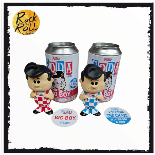 Funko Vinyl Soda - Big Boy & Blue Big Boy Common & Chase Bundle 1/6,300 & 1/1,2000