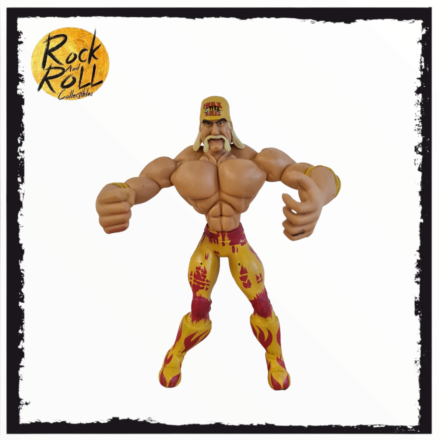 Hollywood Hulk Hogan - Jakks Pacific 2002 WWE Flex’ems Loose