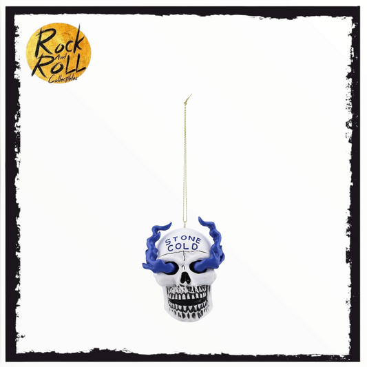 WWE - Stone Cold Steve Austin Smoking Skull Ornament