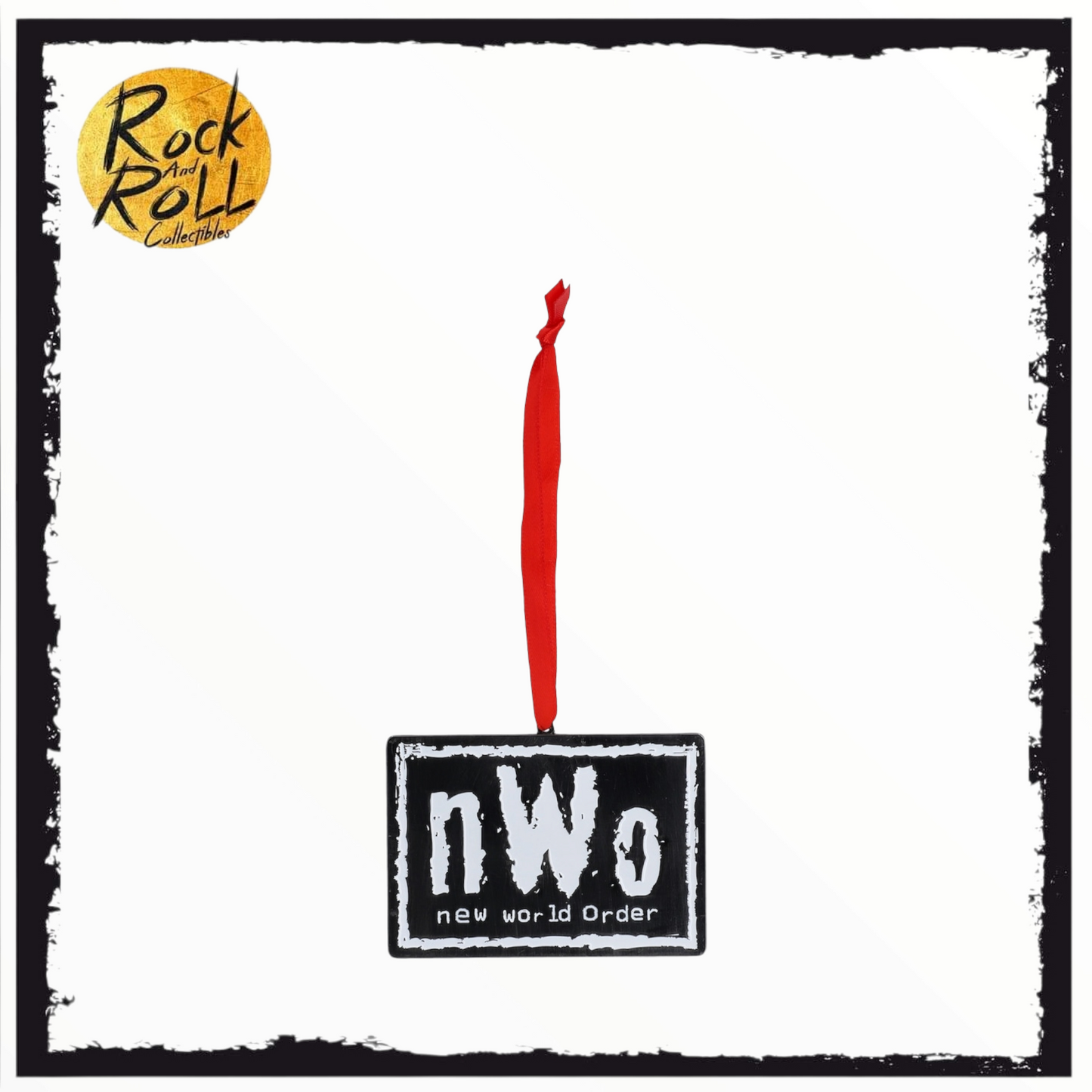 WWE - nWo Metal Holiday Ornament