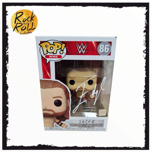 WWE Edge Signed Funko Pop! #86 - JSA COA