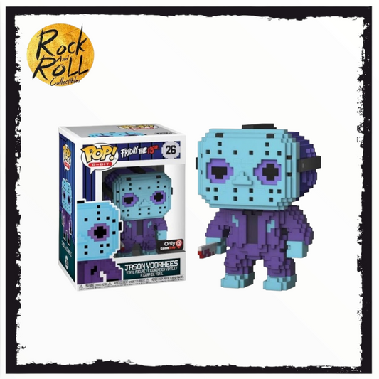 Friday the 13th - Jason Vorhees 8-Bit (NES) Funko Pop! #26 - Exclusive Sticker