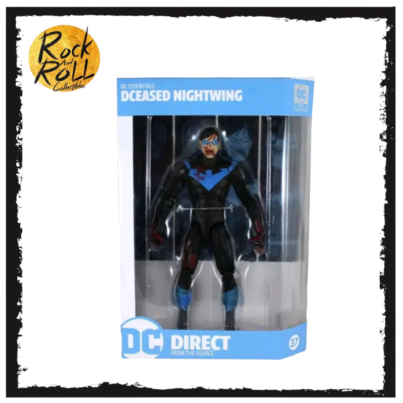 DC Direct DCeased Nightwing (DC Essentials) 7" Action Figure MCFARLANE TOYS