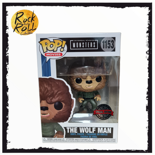 Universal Monsters - The Wolf Man (In Trap) Funko Pop! #1153 Special Edition