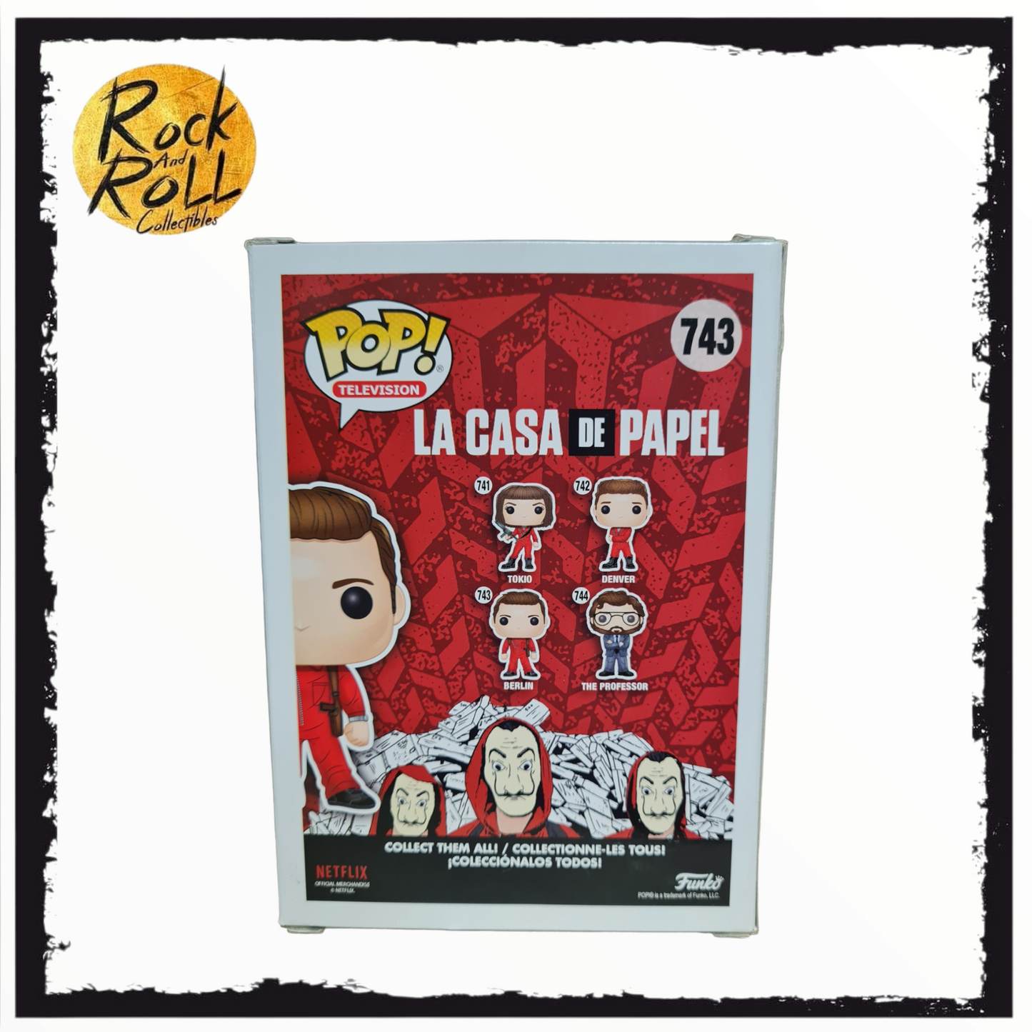 La Casa De Papel - Berlin Funko Pop! #743 Condition 8/10