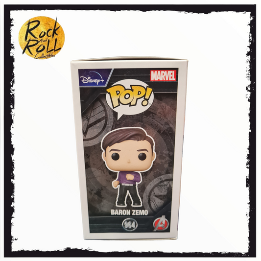 Falcon Winter Soldier - Baron Zemo (Dancing) Funko Pop! #964 Collectors Corps Exc.