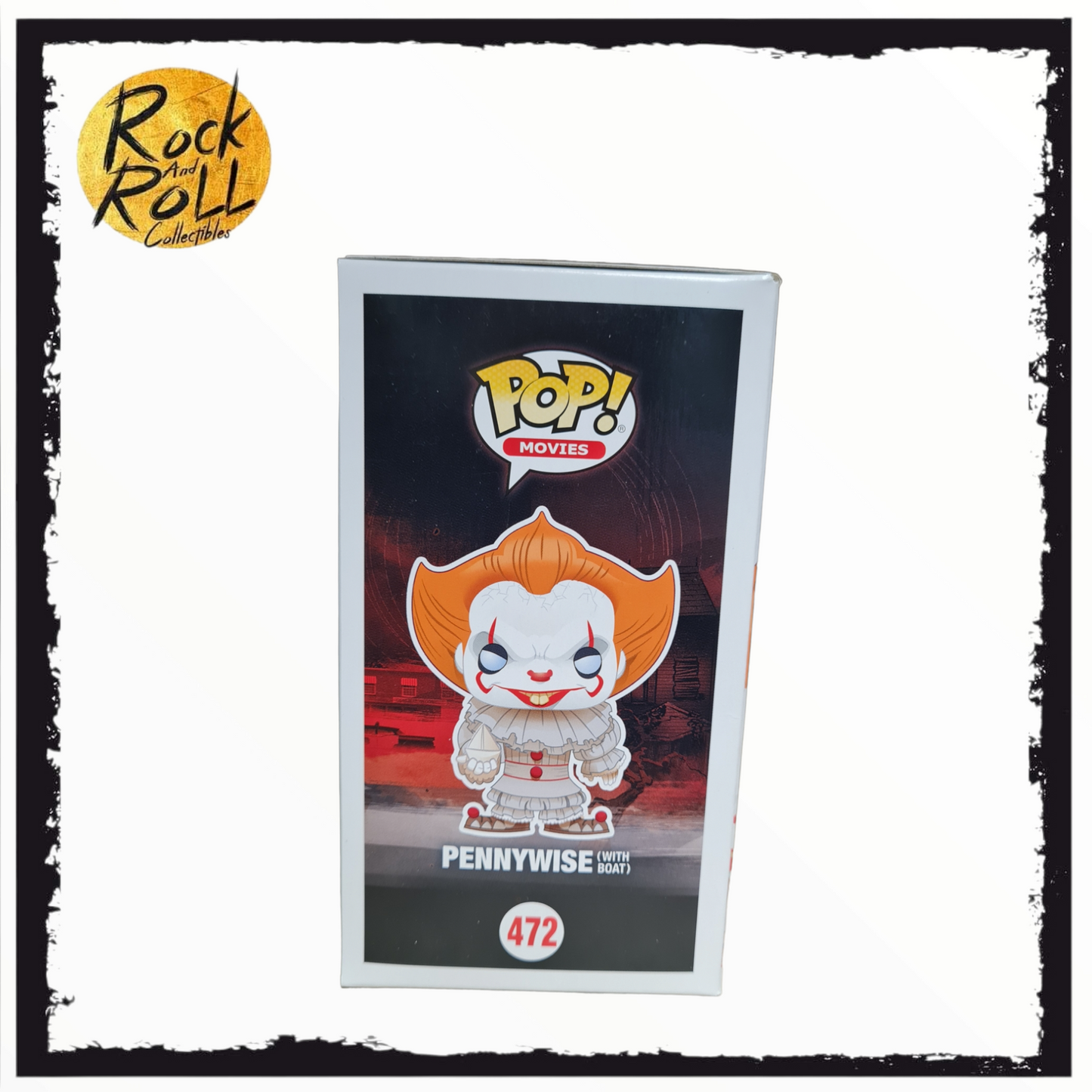 IT - Pennywise with Boat (Blue Eyes) Funko Pop! #472