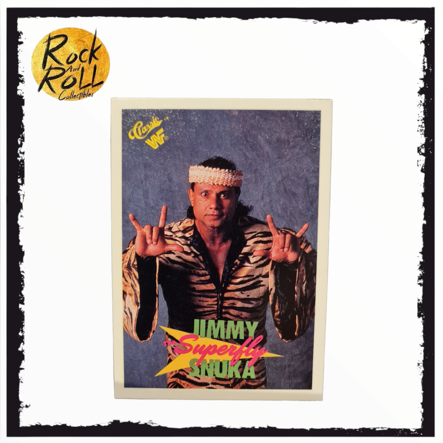 Classic WWF Superfly Jimmy Snuka Trading Card #14