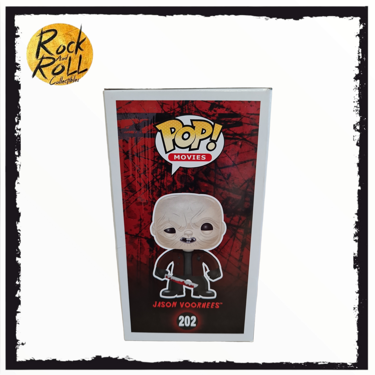 Friday the 13th - Jason Vorhees (Unmasked) Funko Pop! #202 2015 Summer Con Shared Exclusive Condition 7.75/10