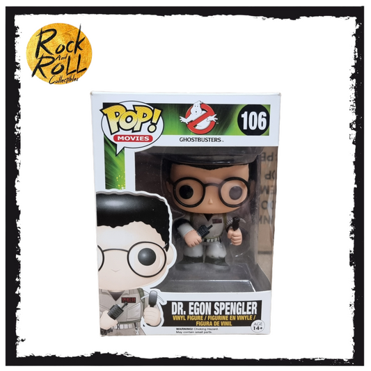 Ghostbusters Dr. Egon Spengler Funko Pop Condition 8/10