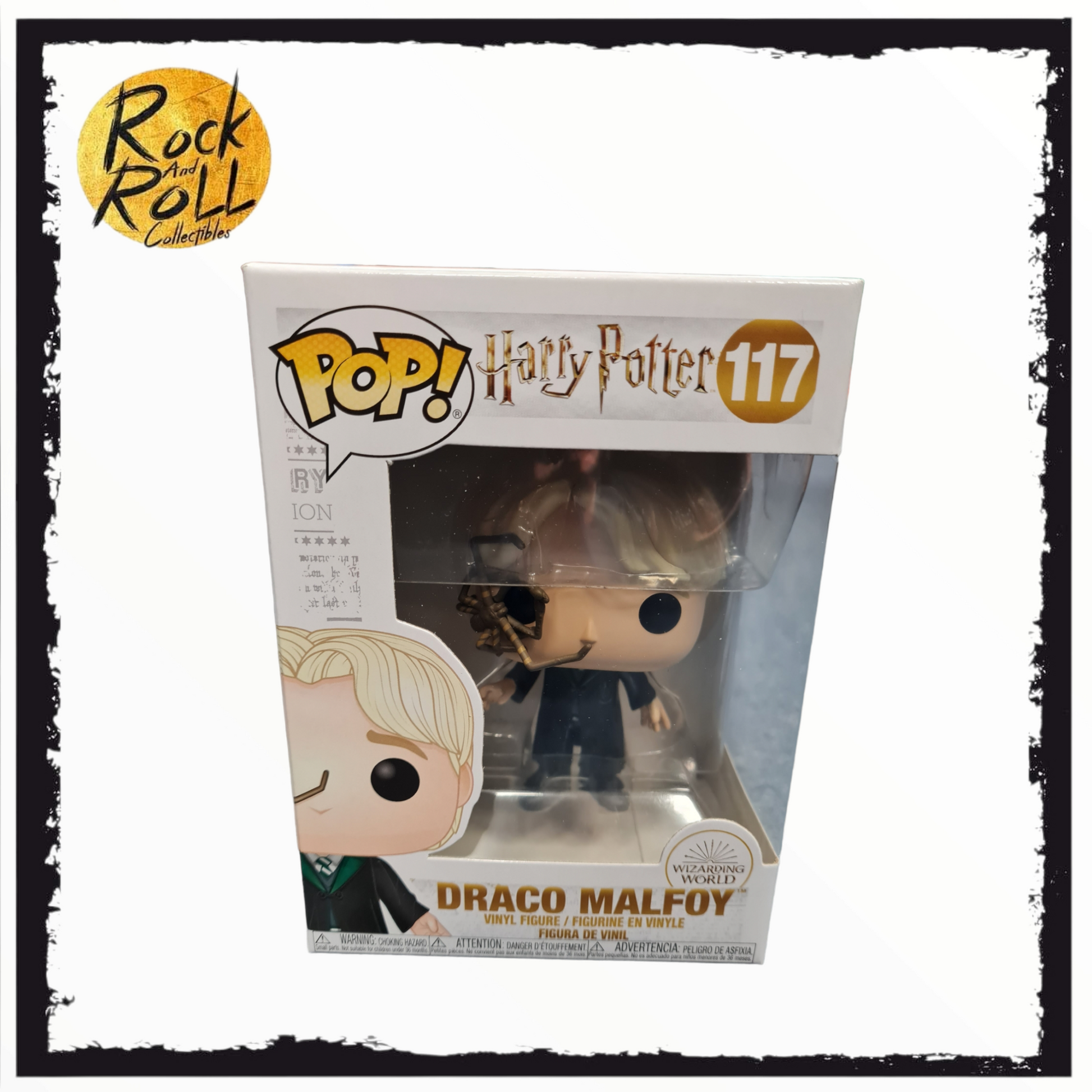  Funko Pop! Harry Potter: Harry Potter - Malfoy with Whip Spider  : Toys & Games