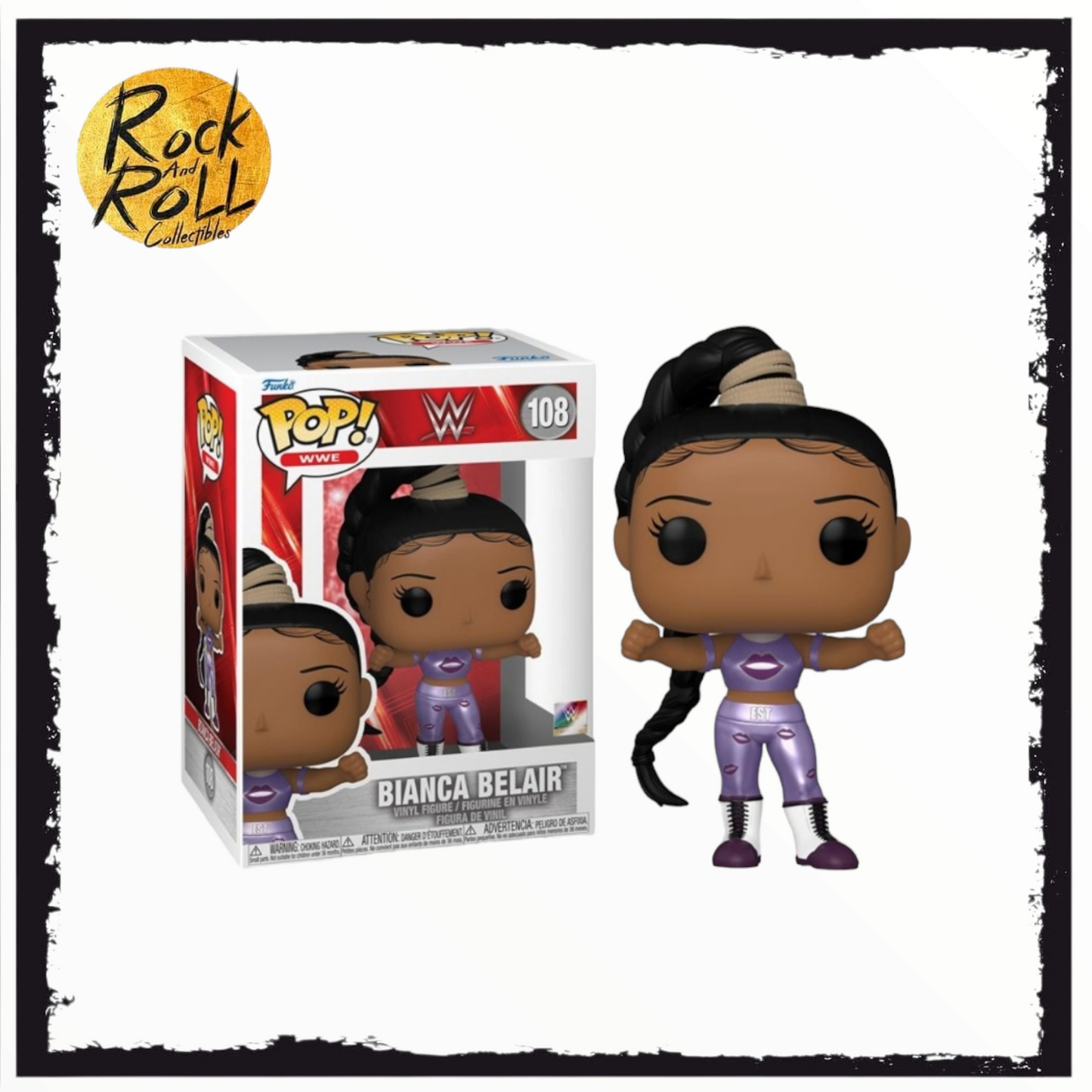 WWE Bianca Belair WM37 Funko Pop! #108