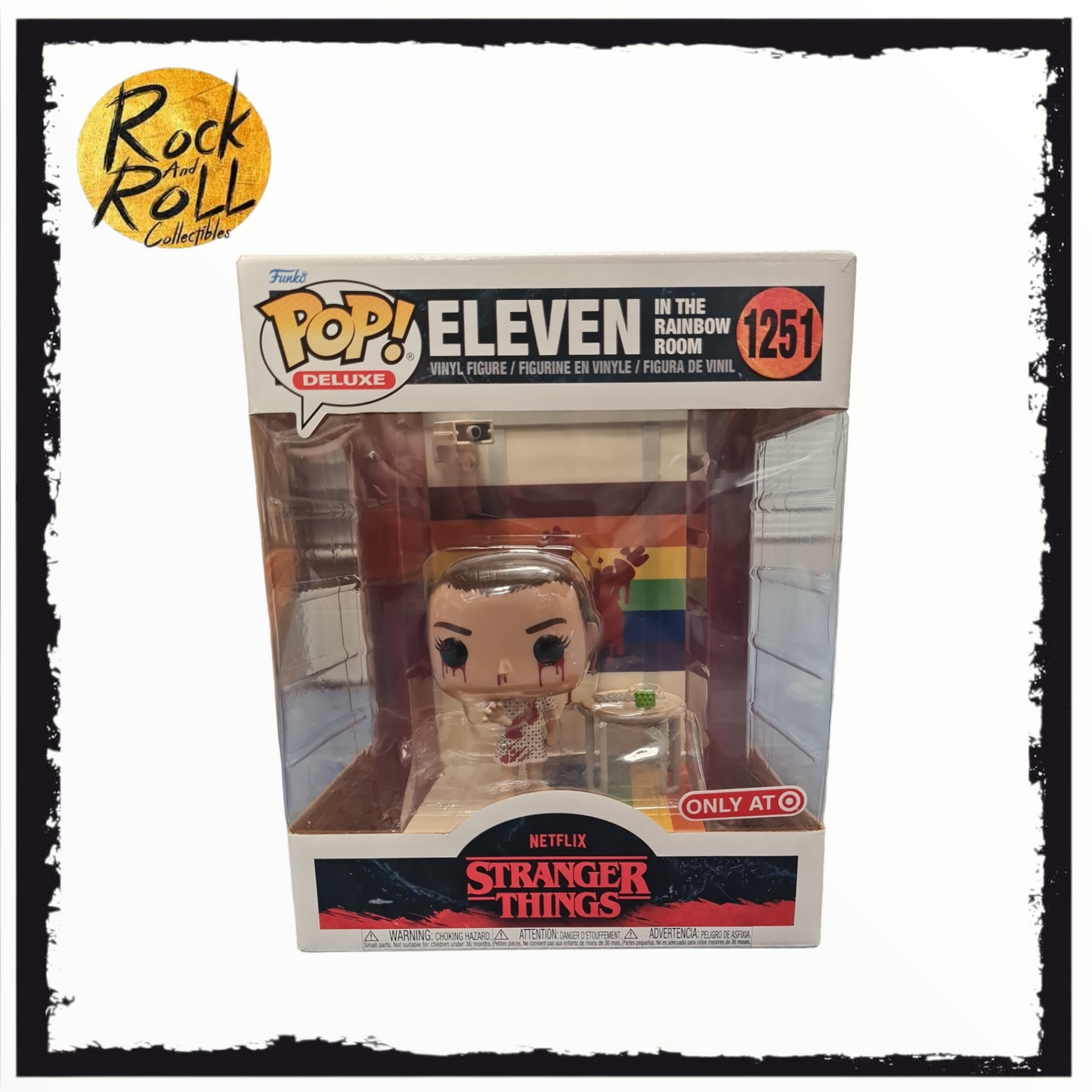 Stranger Things Eleven In The Rainbow Room Funko Pop 1251 Target E rock and roll collectibles