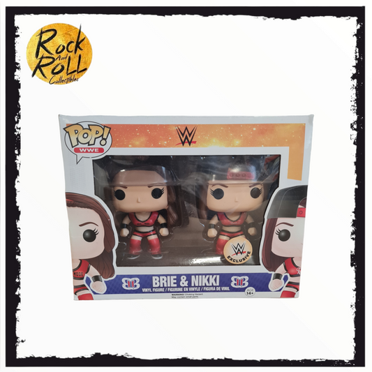 WWE - Brie & Nikki Bella (Bella Twins) 2 Pack Funko Pop! Condition 8/10