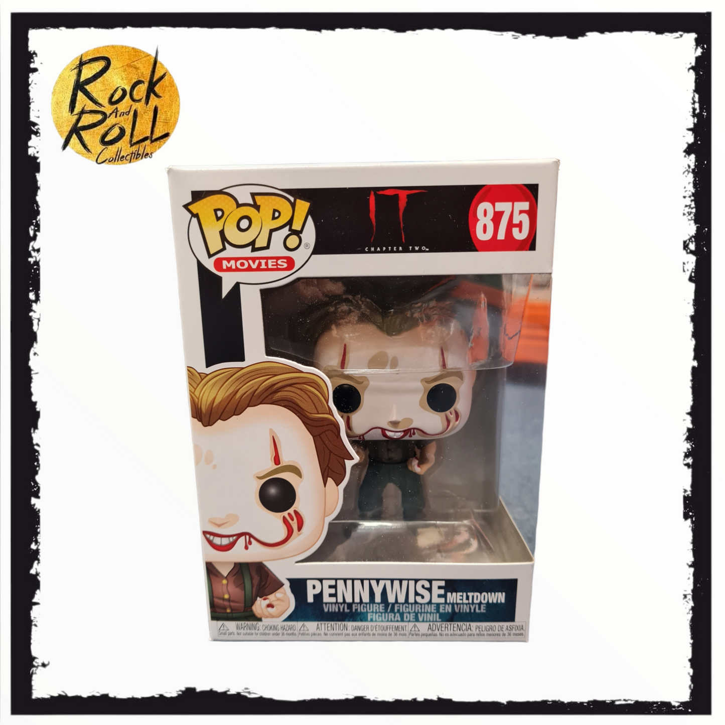 IT - Pennywise Meltdown Funko Pop! #875 Condition 8.75/10