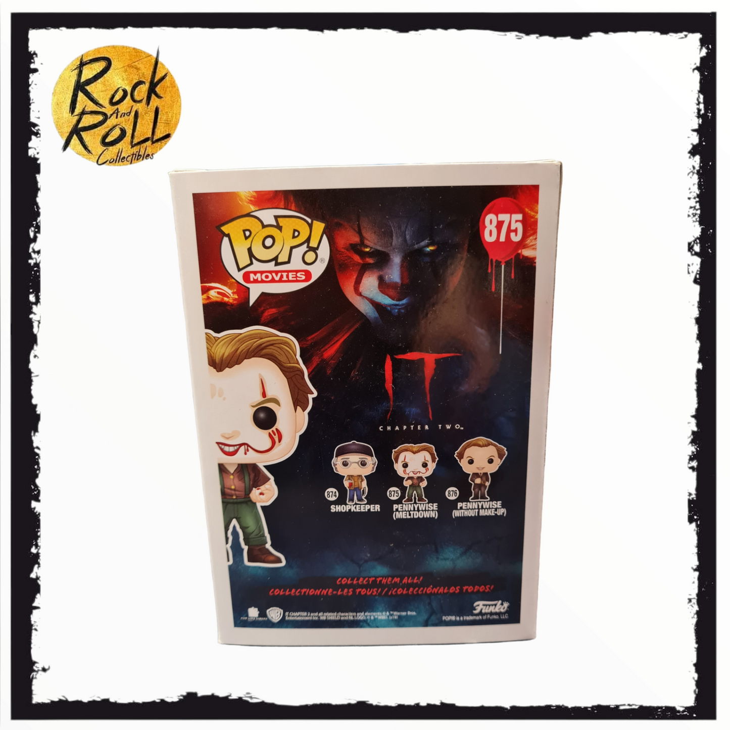 IT - Pennywise Meltdown Funko Pop! #875 Condition 8.75/10