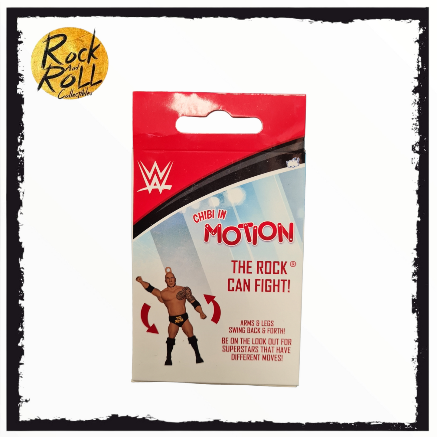 WWE Chibi In Motion Keychain Mystery Blind Box