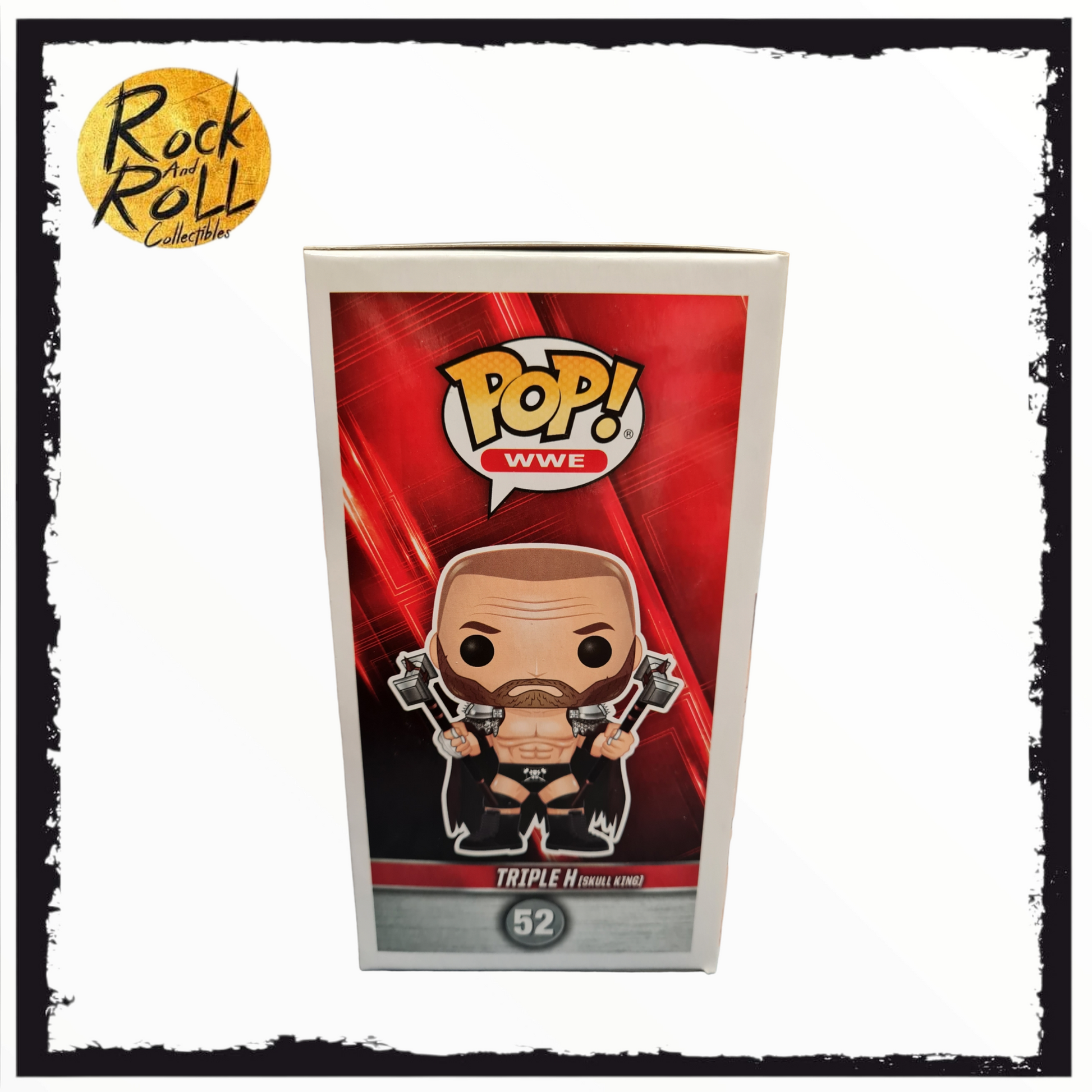WWE - Triple H - Skull King Masked (Chase) Funko Pop! #52 Condition 7. –  rock and roll collectibles