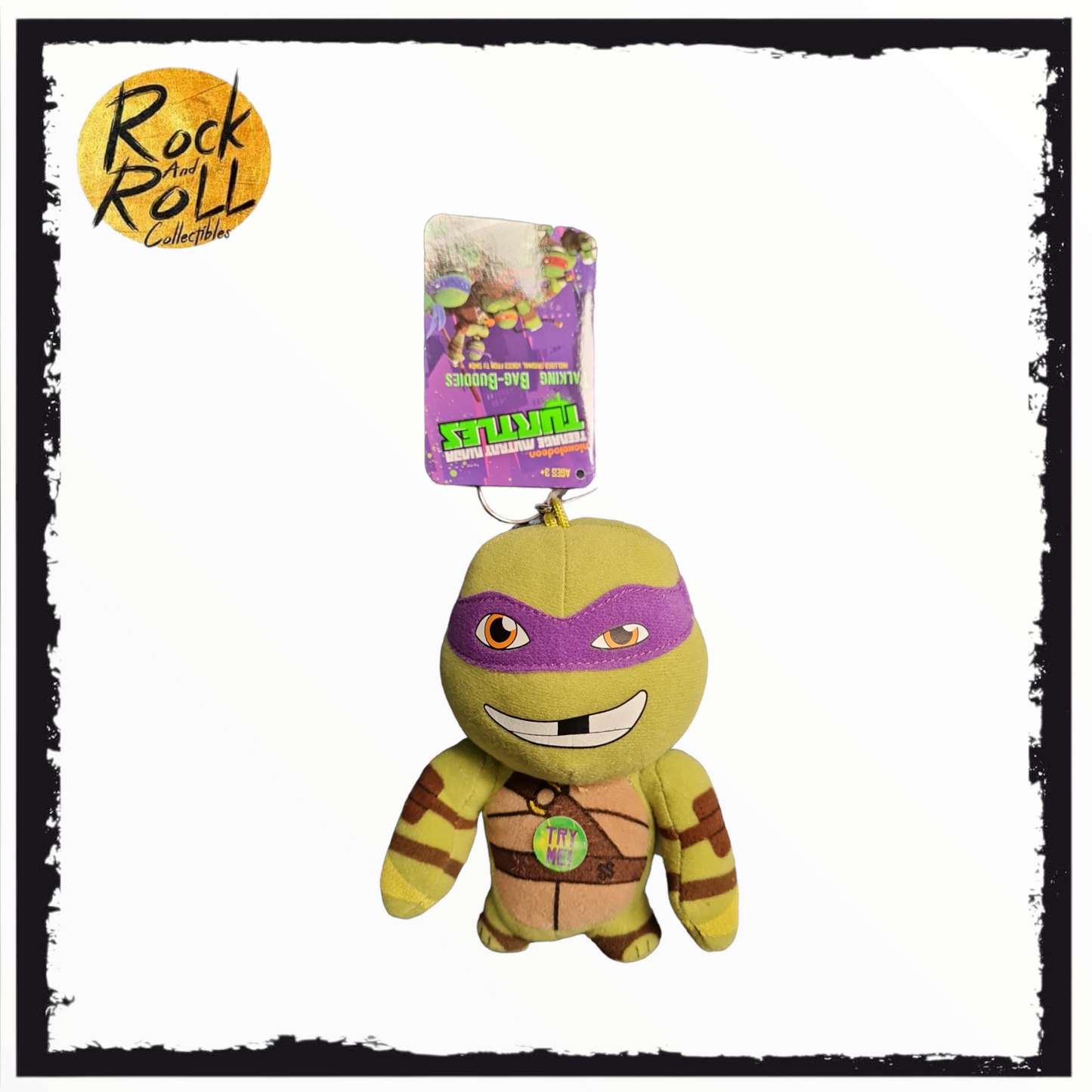 Teenage Mutant Ninja Turtles Talking Bag Buddies - Donatello
