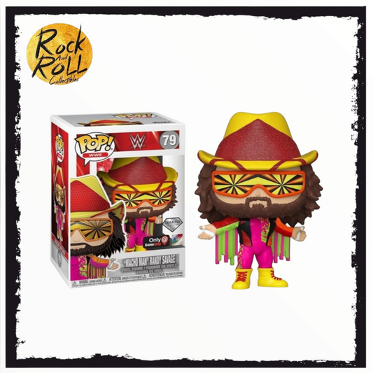 WWE - "Macho Man" Randy Savage (Diamond) Funko Pop! #79 Gamestop Exclusive