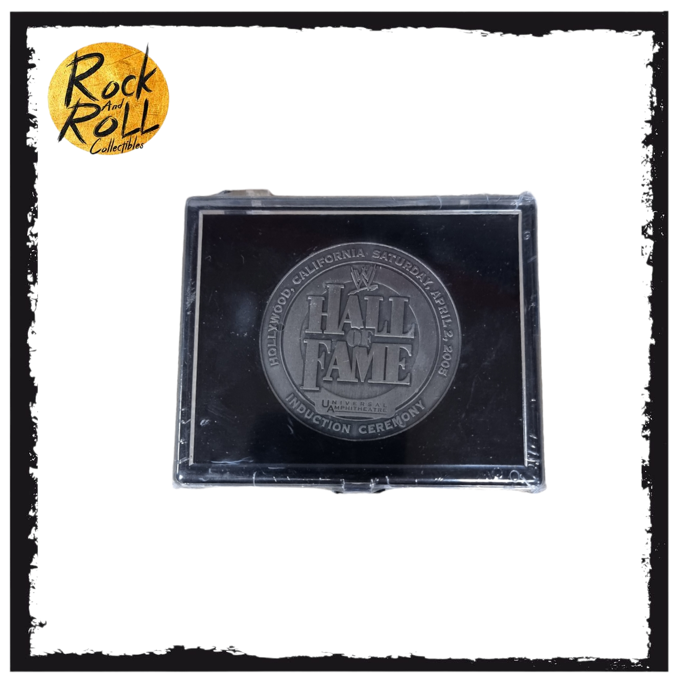 WWE Hall Of Fame 2005 Induction Coin WrestleMania
