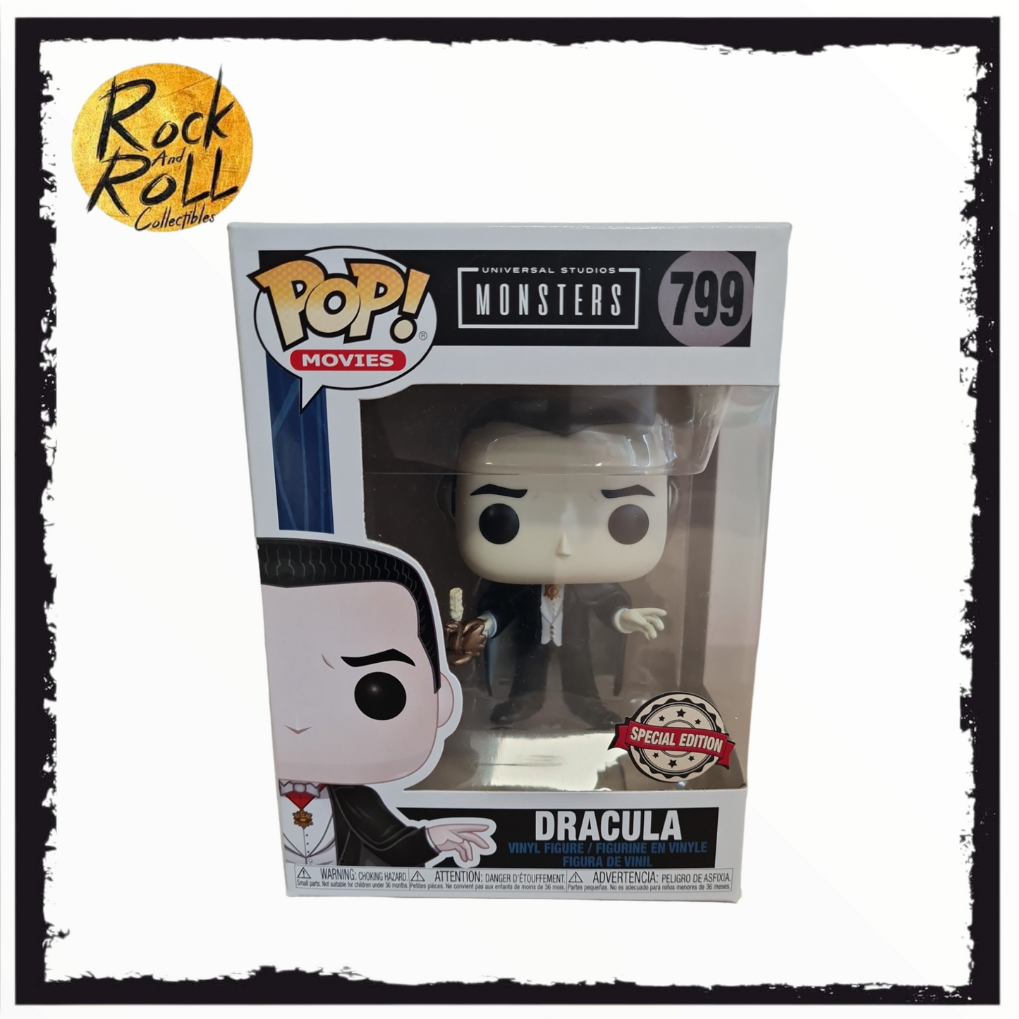 Universal Monsters - Dracula Funko Pop! #799 Special Edition Condition 8.5/10