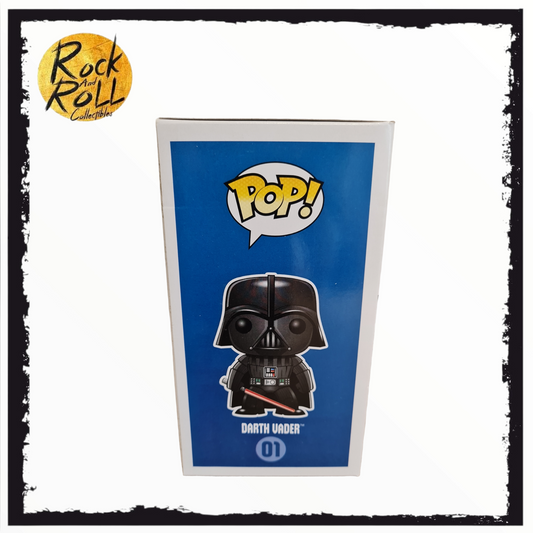 Star Wars - Darth Vader (Chrome) Funko Pop! #01 Condition 8.75/10